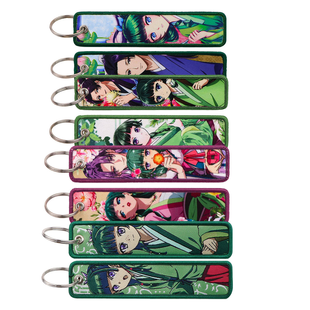 Men Keychain Accessories - 1 buah Gantungan Kunci Bordir Potret