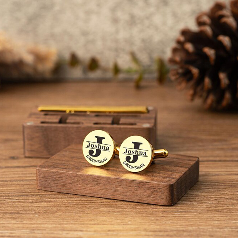 Tie Clip Set - Set Klip Dasi Kancing Manset Pengiring