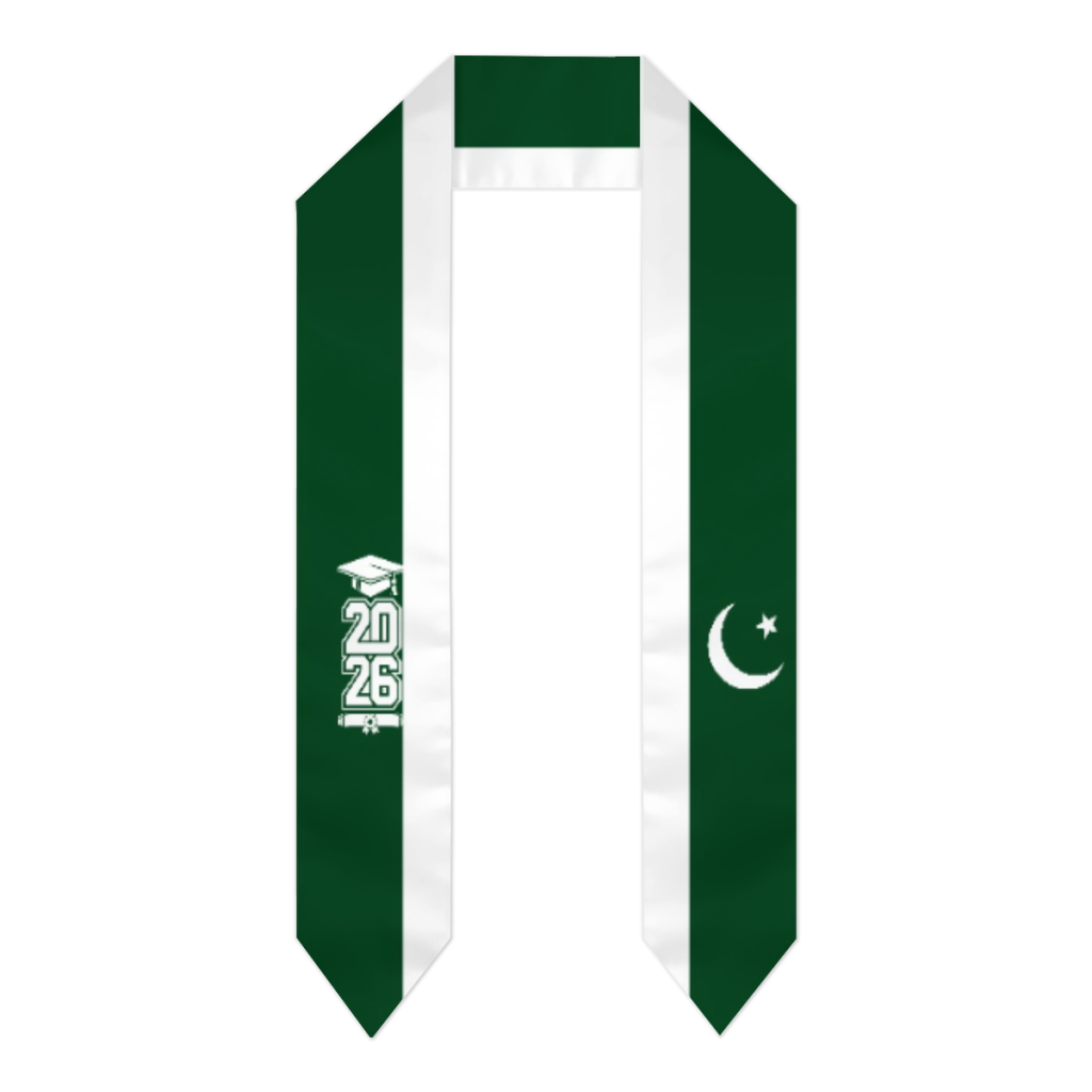 Men Accessories Pakistan - Selendang Wisuda Bendera Pakistan Kelas 2026,
