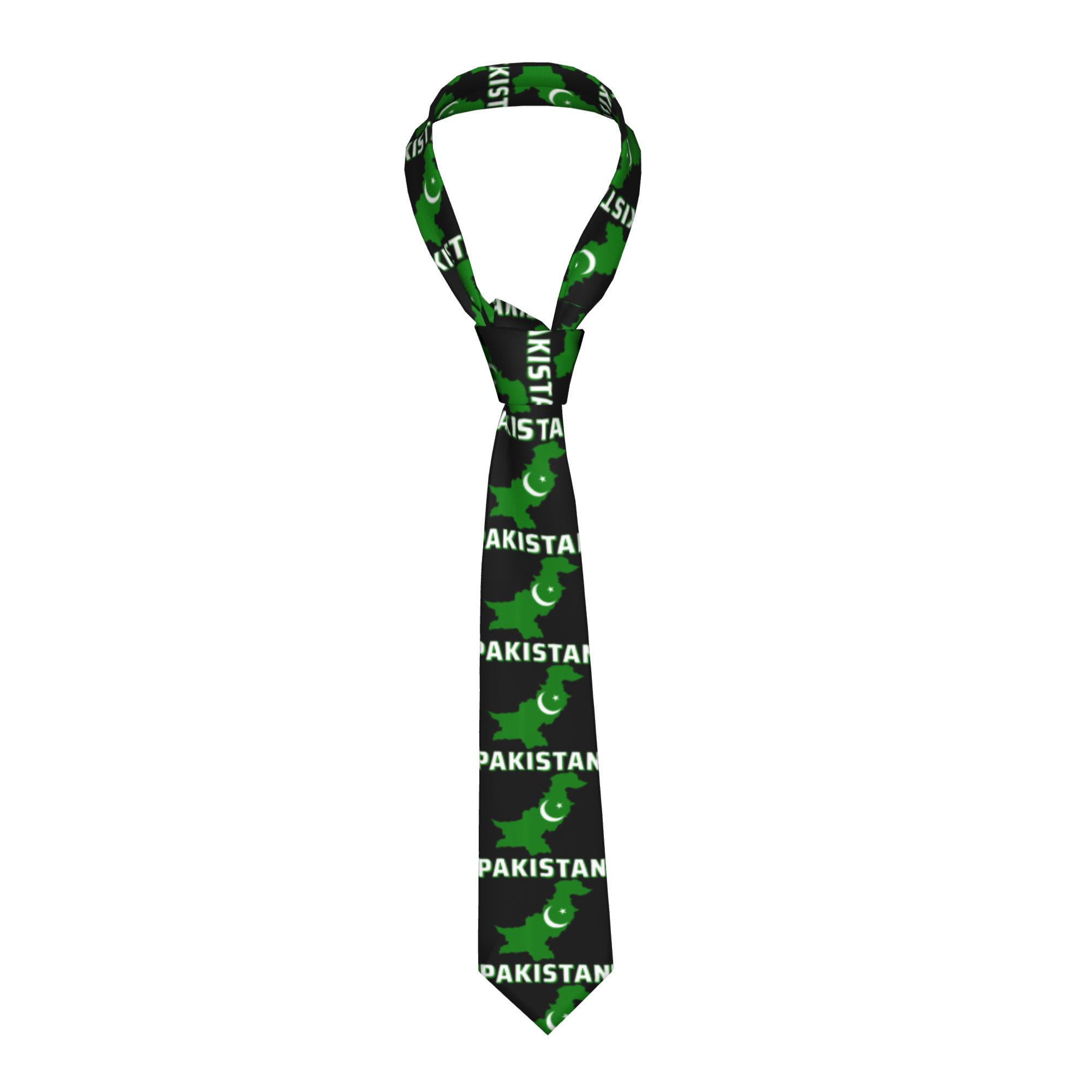 Men Accessories Pakistan - Dasi Pria Bendera Pakistan Patriotik Arab