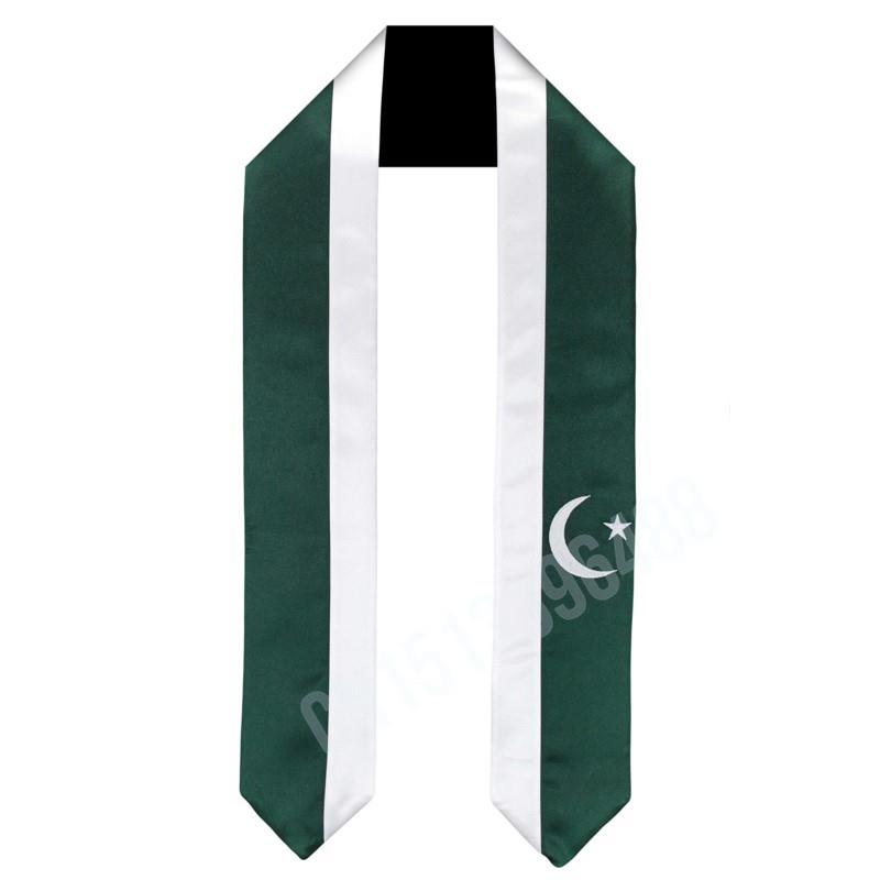 Men Accessories Pakistan - Syal Bendera Pakistan Atasan Cetak Selempang