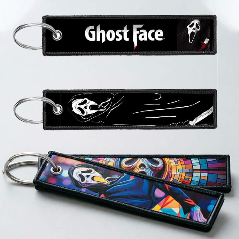 Men Keychain Accessories - GHOST FACE Gantungan Kunci untuk Pria