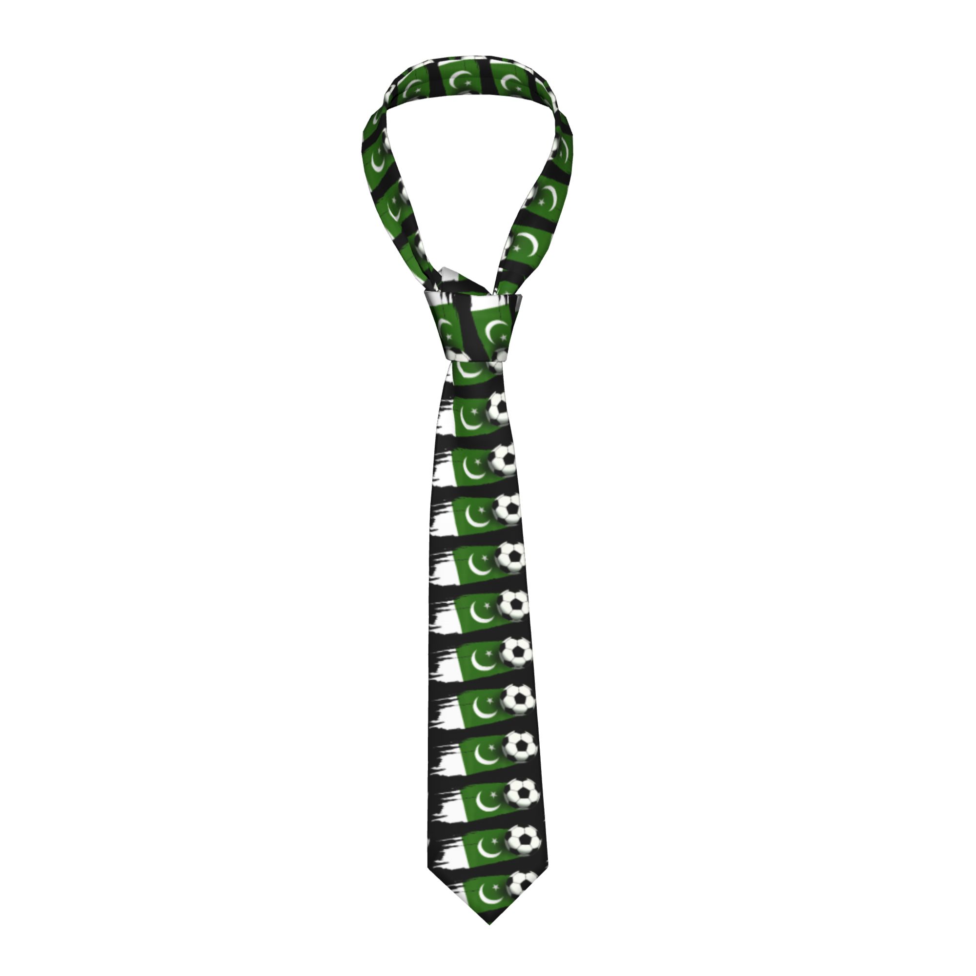 Men Accessories Pakistan - Dasi Pria Bendera Pakistan Dasi Sepak