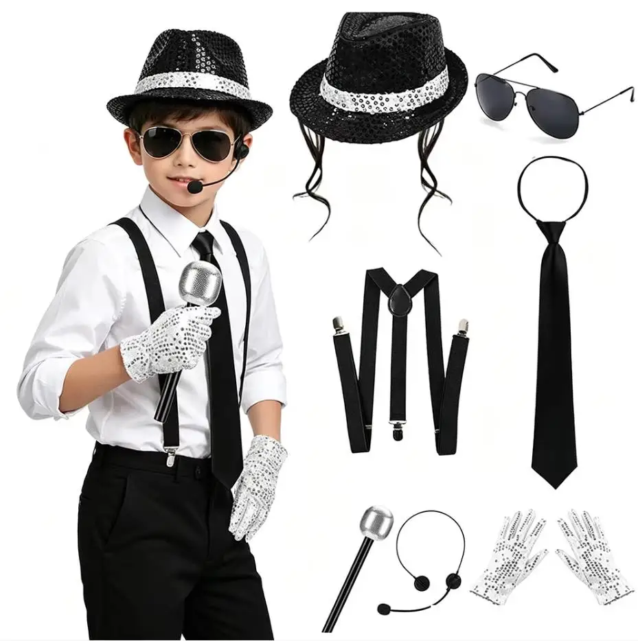 Kostum Disko Anak Laki-laki Pr - Men'S Accessories In The 80S ulasan dan harga