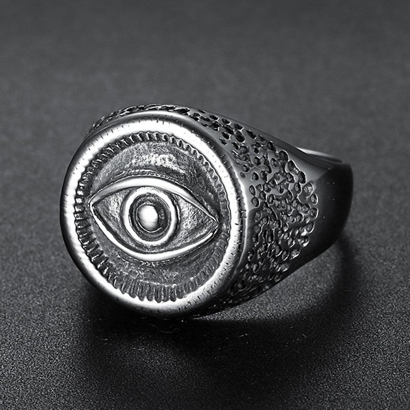 Cincin Baja Tahan Karat Ukiran - Men Accessories Egypt ulasan dan harga