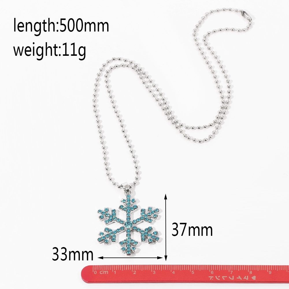 Kalung Liontin Kepingan Salju  - Men Accessories Pendant ulasan dan harga