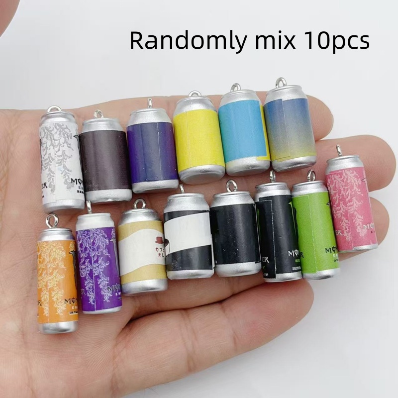 10Pcs Mini Simulasi Kaleng Min - Men Keychain Accessories ulasan dan harga