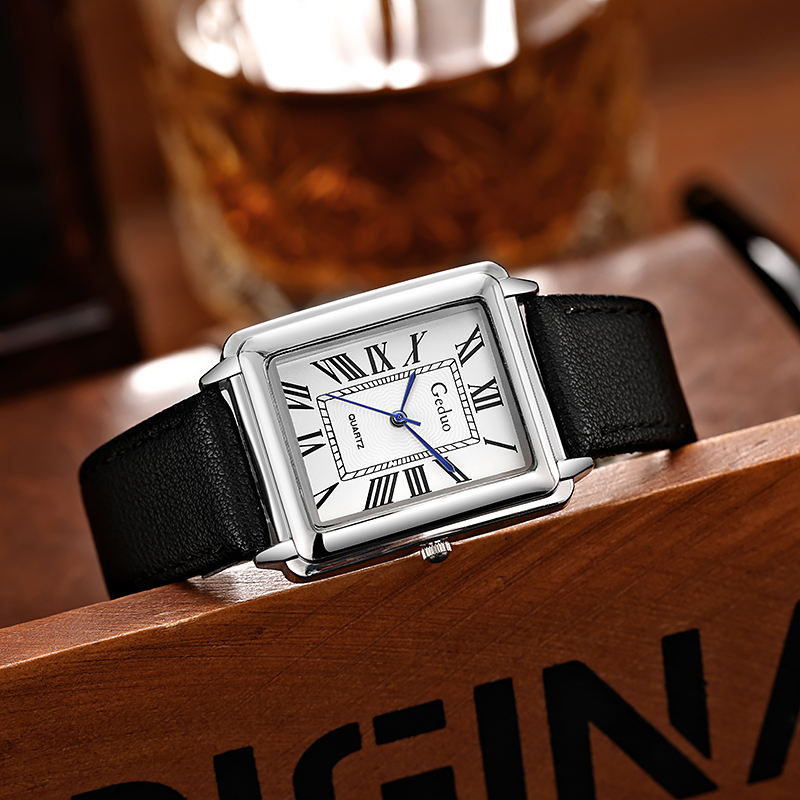 Jam tangan kuarsa Dial persegi - Men Accessories For Wrist ulasan dan harga