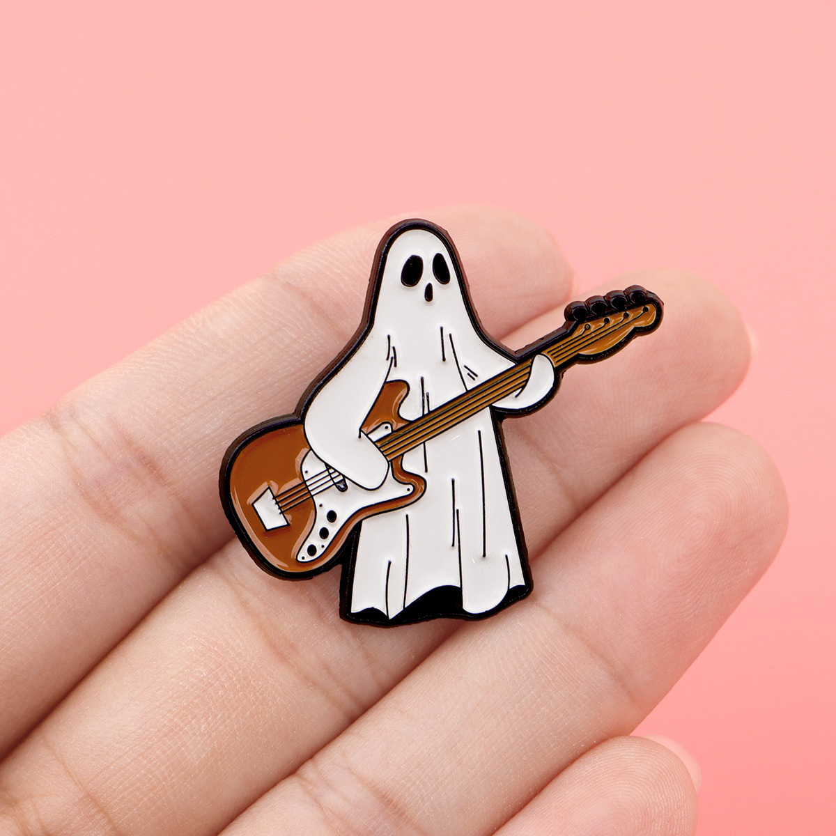 Bros Pin Gitar Hantu Halloween - Men Accessories Sale ulasan dan harga