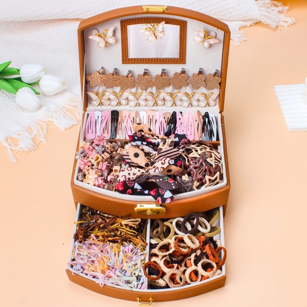 Set Aksesori Rambut Elastis Ba - Tie Clip Set ulasan dan harga