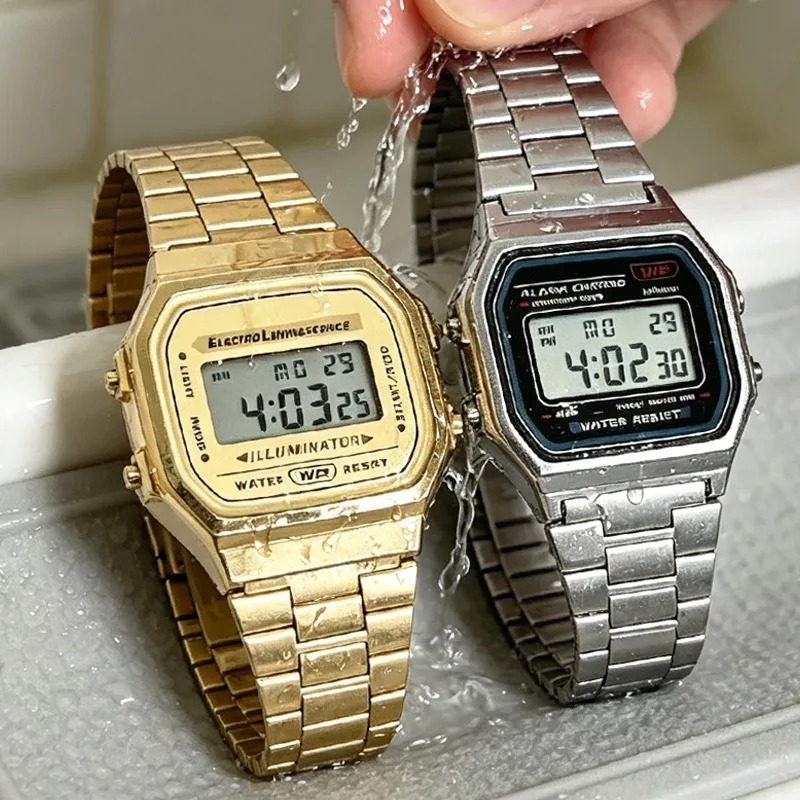 Jam Tangan Mewah F91W Tali Baj - Men Accessories For Wrist ulasan dan harga