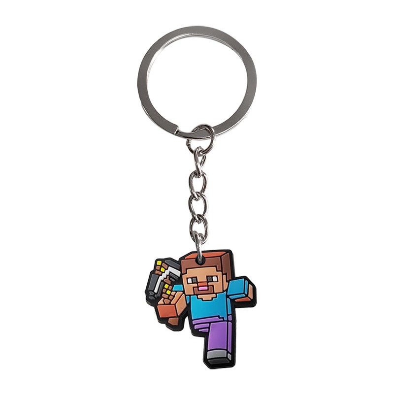 Gantungan Kunci Minecrafts Hot - Men Keychain Accessories ulasan dan harga
