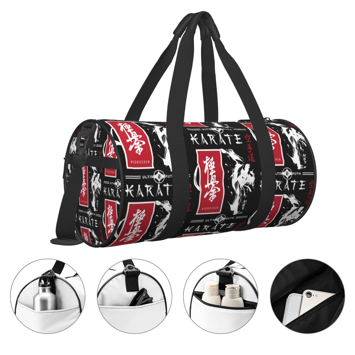 Kiokushin Karate Tas Olahraga  - Men'S Accessories Travel Bag ulasan dan harga