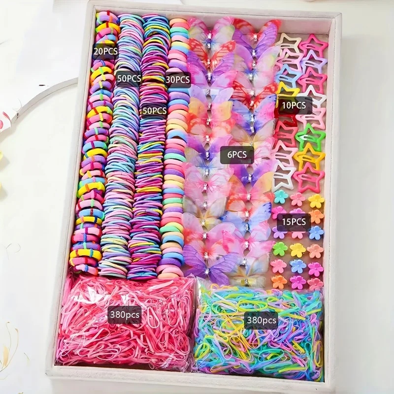 941Pcs Set Aksesoris Rambut An - Tie Clip Set ulasan dan harga
