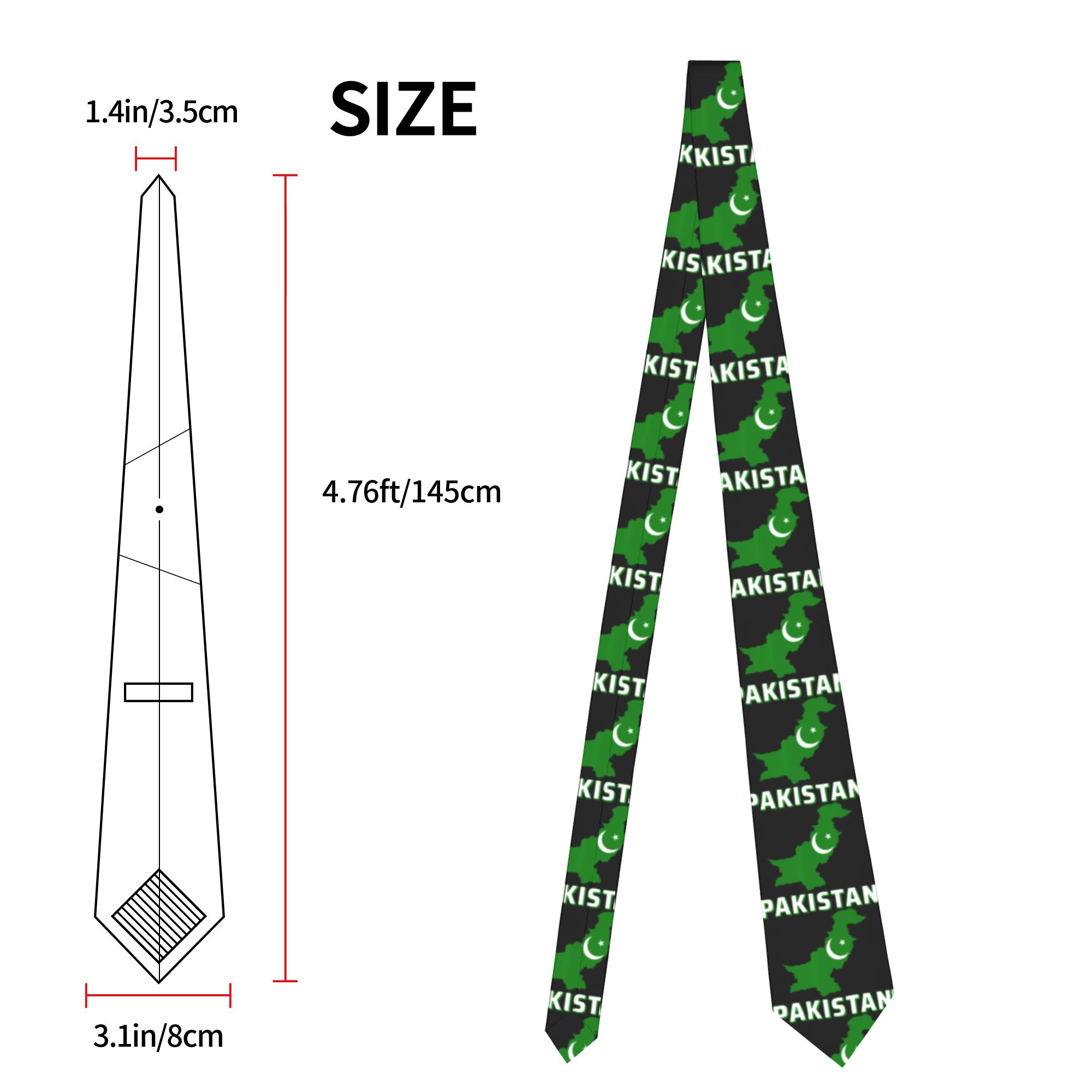 Dasi Pria Bendera Pakistan Pat - Men Accessories Pakistan ulasan dan harga