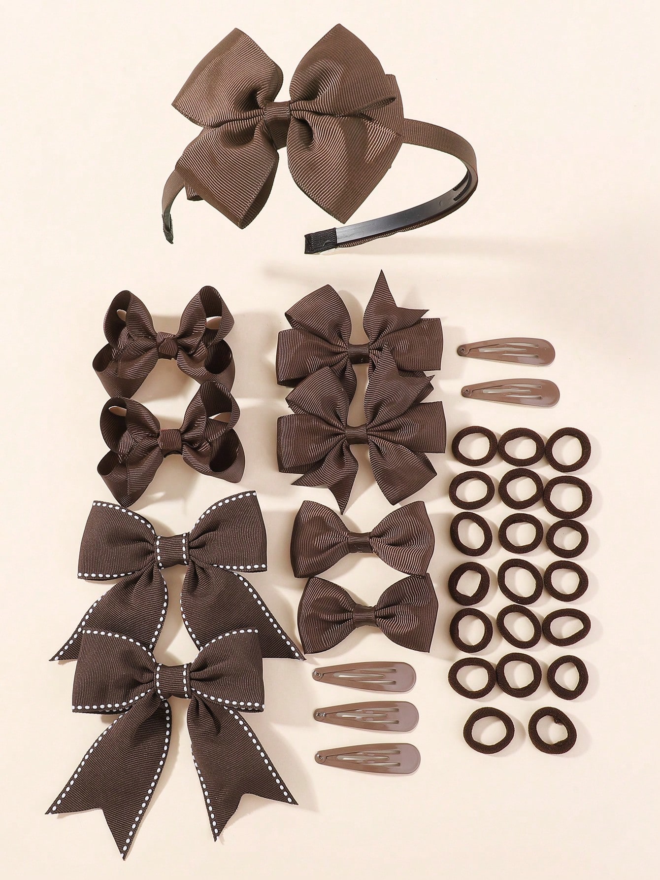 34 Buah Set Aksesori Rambut Pi - Tie Clip Set ulasan dan harga