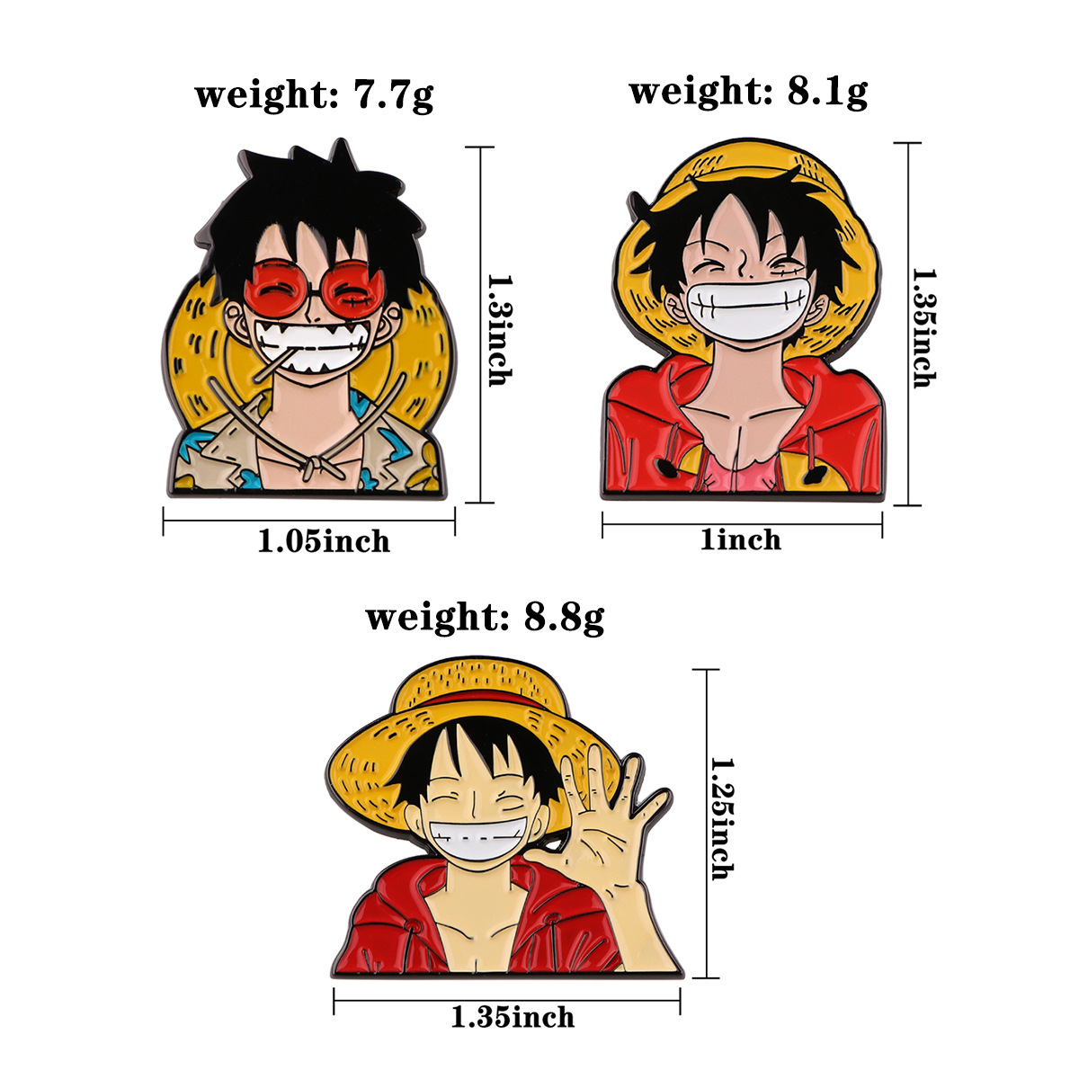 Pin Enamel Anime Petualangan B - Men'S Accessories Clothing ulasan dan harga