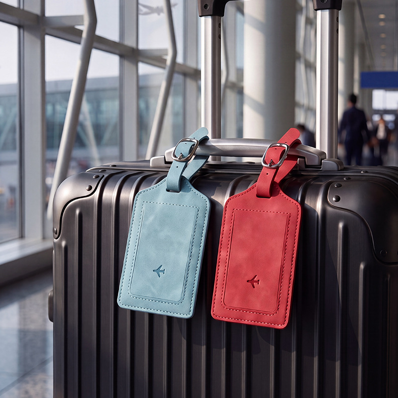 1 buah label bagasi kulit PU u - Men'S Accessories Travel Bag ulasan dan harga