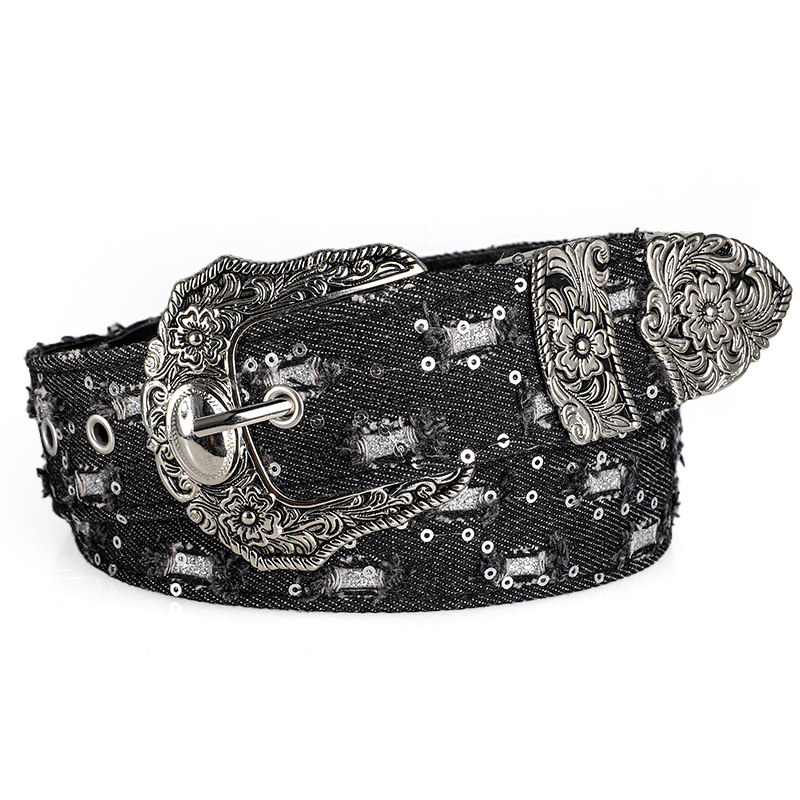 Sabuk Gesper Berlian Imitasi T - Men'S Accessories Trending ulasan dan harga