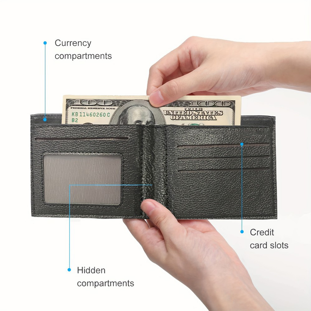 Dompet Pria Gaya Retro 80-an,  - Men'S Accessories In The 80S ulasan dan harga
