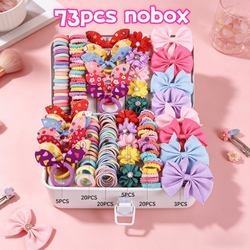 73PCS Set Aksesoris Rambut Ana - Tie Clip Set ulasan dan harga
