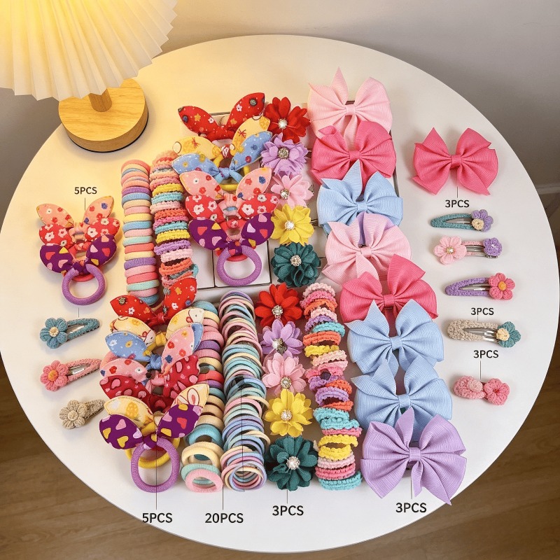 73PCS Set Aksesoris Rambut Ana - Tie Clip Set ulasan dan harga