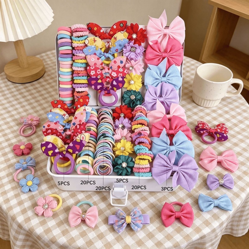 73PCS Set Aksesoris Rambut Ana - Tie Clip Set ulasan dan harga