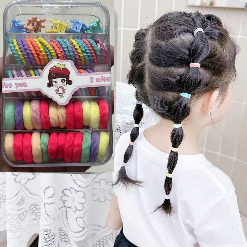 1 Set bando karet rambut anak  - Tie Clip Set ulasan dan harga