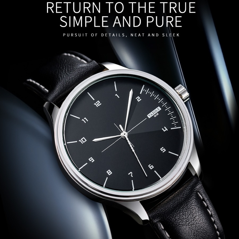 Jam Tangan Quartz YAZOLE Merk  - Men Accessories For Wrist ulasan dan harga