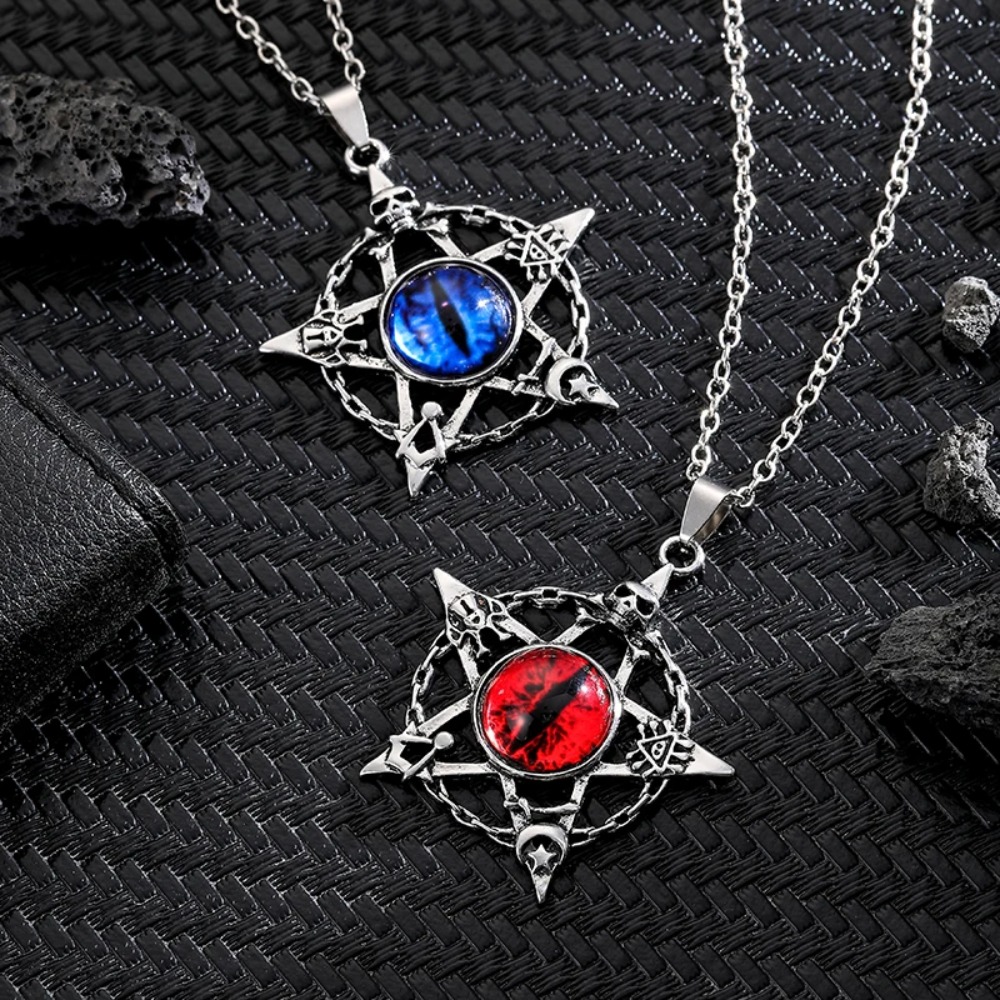 Kalung liontin mata iblis berb - Men Accessories Pendant ulasan dan harga