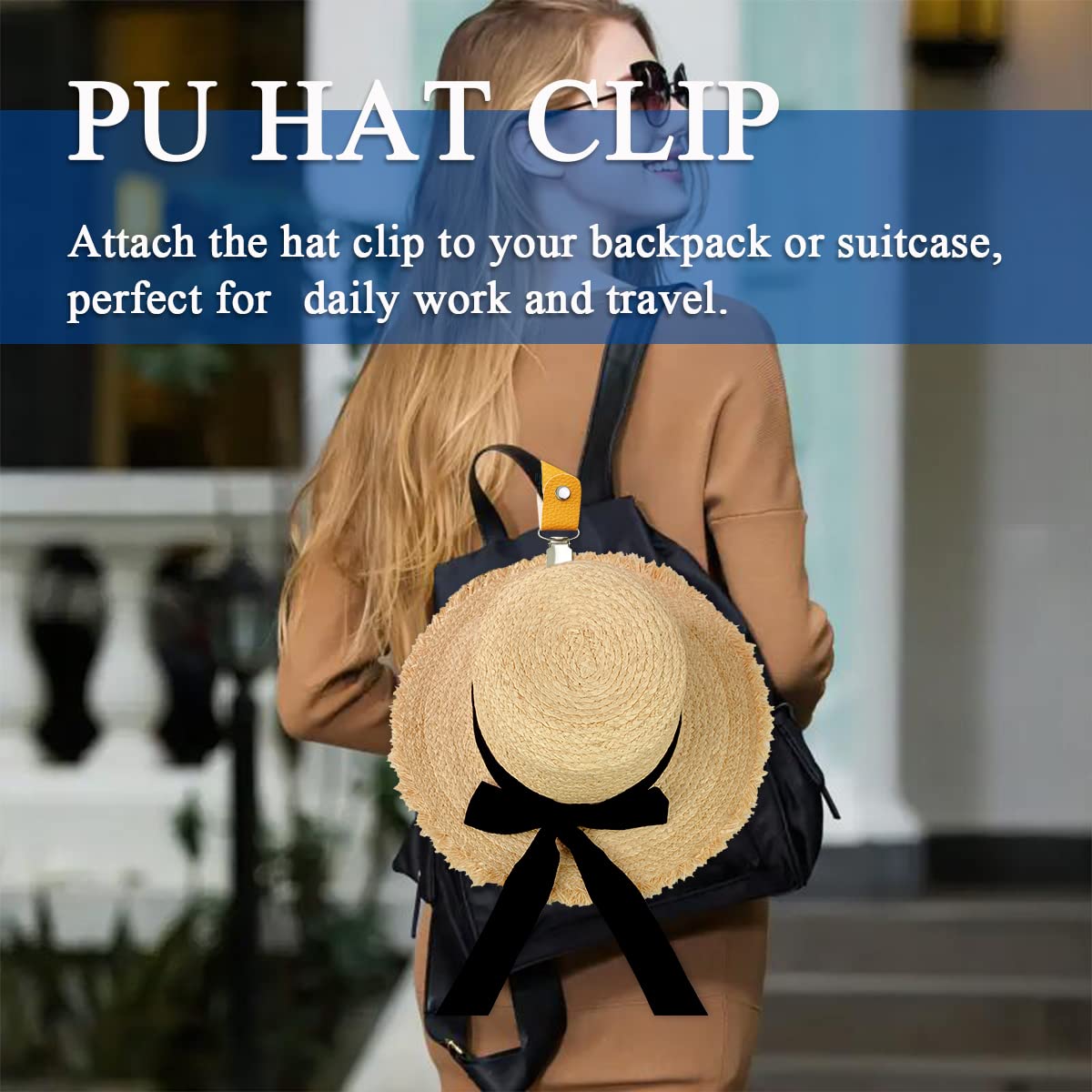 Penjepit Topi Kulit PU untuk P - Men'S Accessories Travel Bag ulasan dan harga