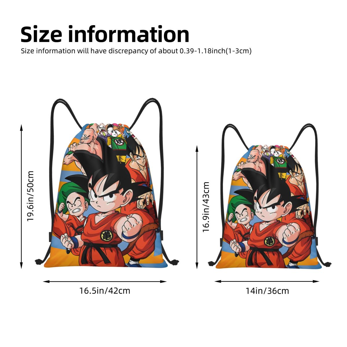 Tas Serut Kartun DBZ G-Gokues  - Men Accessories Shop ulasan dan harga