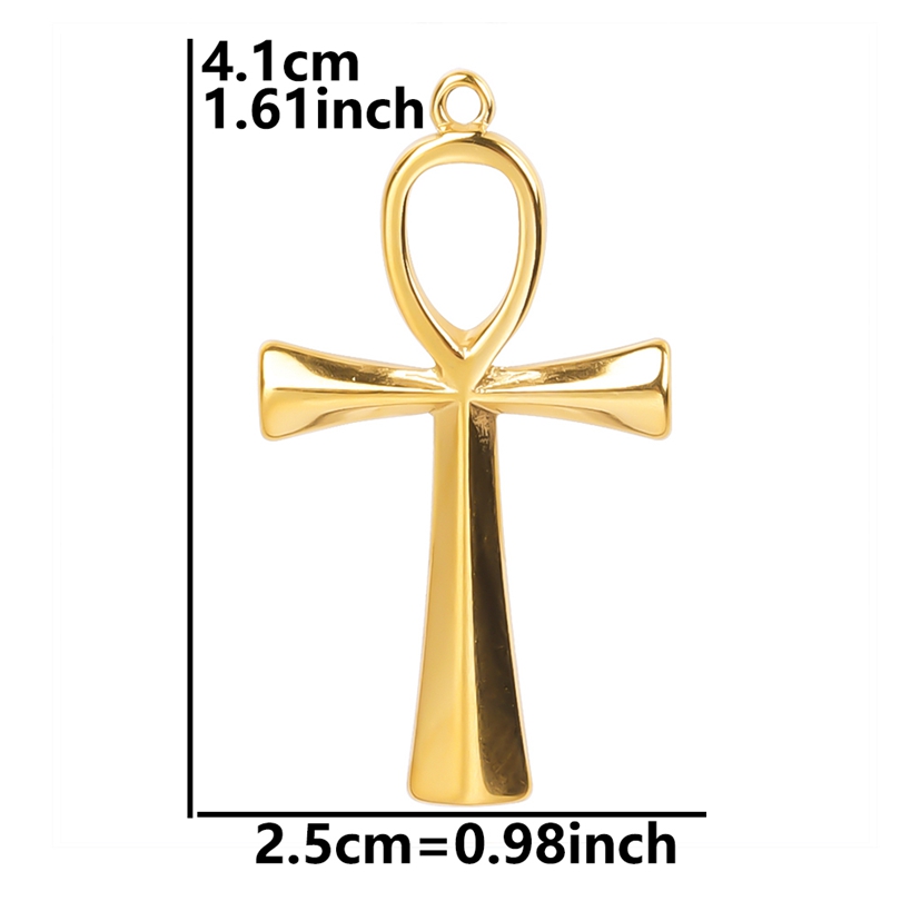 GLOWCAT kalung liontin salib A - Men Accessories Egypt ulasan dan harga
