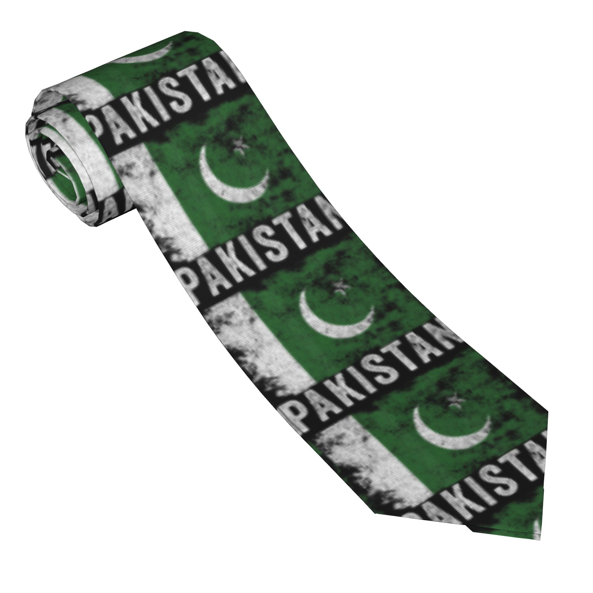 Dasi Bendera Pakistan Motif Be - Men Accessories Pakistan ulasan dan harga