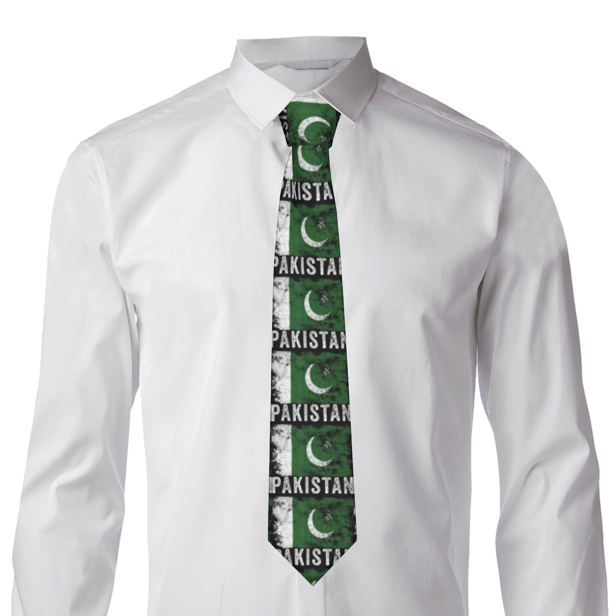 Dasi Bendera Pakistan Motif Be - Men Accessories Pakistan ulasan dan harga