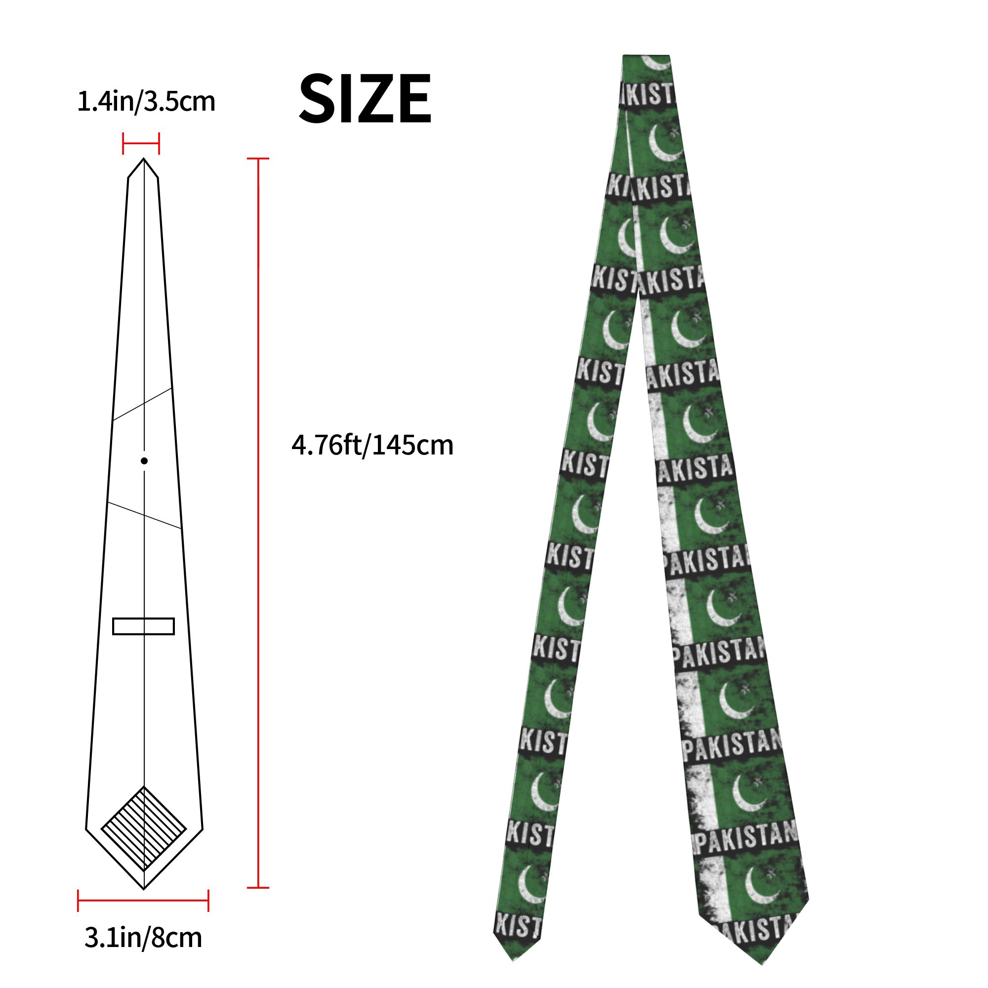 Dasi Bendera Pakistan Motif Be - Men Accessories Pakistan ulasan dan harga